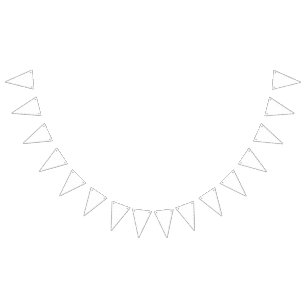 滑らかなpで作られた白い袖のクローズアップ バンティングフラッグ