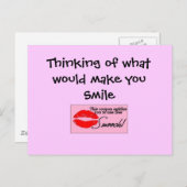 滑らかにする ポストカード (正面/裏面)