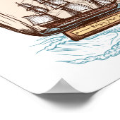 滑らかに ポスター (角)