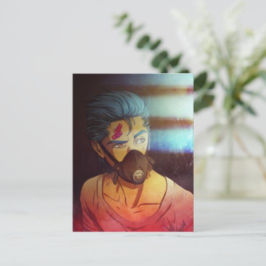 滑らか ポストカード (スタンド正面)