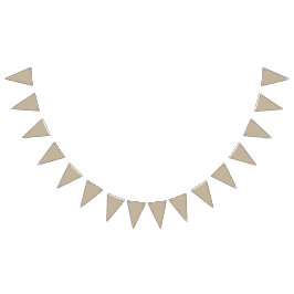 滑ら無地のか均一なテートを持つ茶色の背景 バンティングフラッグ