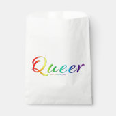 滑りやすいジョーのクィアプライドカラー、太くてお祝い フェイバーバッグ (正面)
