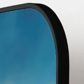 滑りやすいジョーのハッピーハローウィン死んだゾンビ怖いb ピックルボールラケット (左詳細)