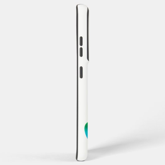 滑りやすいジョーのブラシ仕上げ金属テディベア滑らかなグラード SAMSUNG GALAXYケース (右側面)