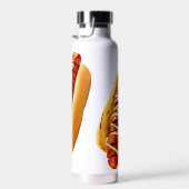 滑りやすいジョーのホットドッグは柔らかいパン鮮やかの音を鳴らした ウォーターボトル (右面)