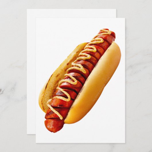 滑りやすいジョーのホットドッグは柔らかいパン鮮やかの音を鳴らした シーズンカード (正面/裏面)