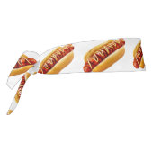 滑りやすいジョーのホットドッグは柔らかいパン鮮やかの音を鳴らした タイヘッドバンド (回転270)