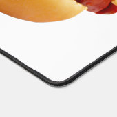 滑りやすいジョーのホットドッグは柔らかいパン鮮やかの音を鳴らした デスクマット (コーナー)