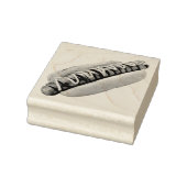 滑りやすいジョーのホットドッグは柔らかいパン鮮やかの音を鳴らした ラバースタンプ (スタンプ)