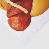 滑りやすいジョーのホットドッグは柔らかいパン鮮やかの音を鳴らした 薄葉紙 (詳細)