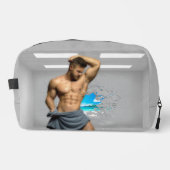 滑りやすいジョーのマンタオル白レンガの壁のバーを壊した ドップキット (正面)