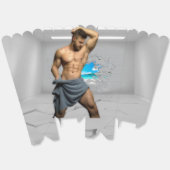 滑りやすいジョーのマンタオル白レンガの壁のバーを壊した フェイバーボックス (見開き)