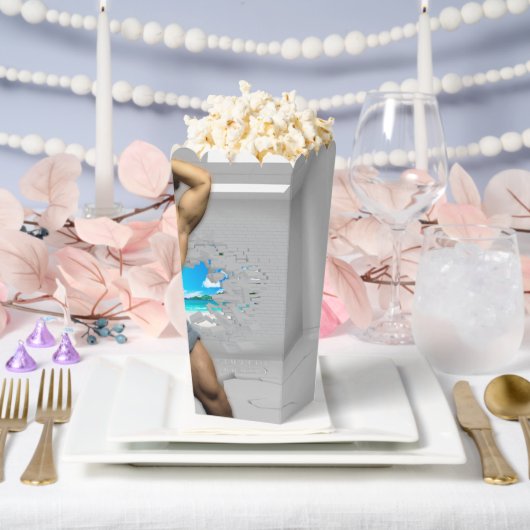 滑りやすいジョーのマンタオル白レンガの壁のバーを壊した フェイバーボックス (ウェディング)