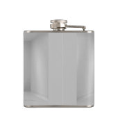 滑りやすいジョーのマンタオル白レンガの壁のバーを壊した フラスク (裏面)