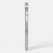 滑りやすいジョーのマンタオル白レンガの壁のバーを壊した iPhoneケース (左側面)