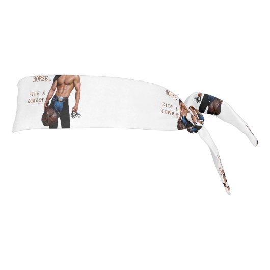 滑りやすいジョーの救馬に乗るわらカウボーイハムス タイヘッドバンド (回転90)