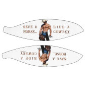 滑りやすいジョーの救馬に乗るわらカウボーイハムス バスケットボール (パネル)