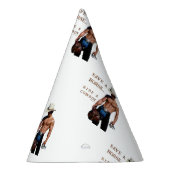 滑りやすいジョーの救馬に乗るわらカウボーイハムス パーティーハット (右)