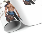 滑りやすいジョーの救馬に乗るわらカウボーイハムス ラッピングペーパー (ロールコーナー)