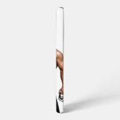 滑りやすいジョーの救馬に乗るわらカウボーイハムス SAMSUNG GALAXYケース (左側面)