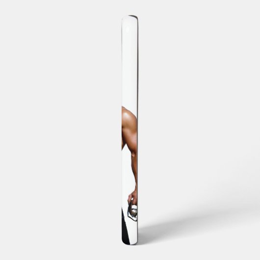 滑りやすいジョーの救馬に乗るわらカウボーイハムス SAMSUNG GALAXYケース (左側面)