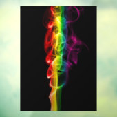 滑りやすいジョーの煙は鮮やかな虹色祝だ ウィンドウサイン (シート3)