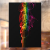 滑りやすいジョーの煙は鮮やかな虹色祝だ ウィンドウサイン (シート2)