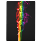 滑りやすいジョーの煙は鮮やかな虹色祝だ クリップボード (裏面)