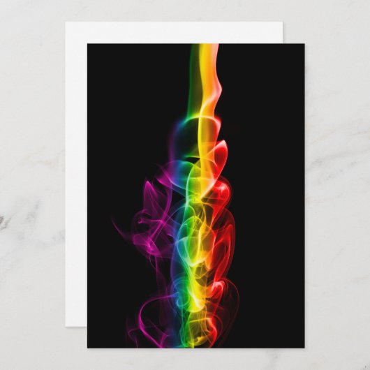 滑りやすいジョーの煙は鮮やかな虹色祝だ シーズンカード (正面/裏面)