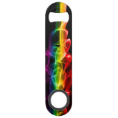 滑りやすいジョーの煙は鮮やかな虹色祝だ スピード栓抜き (裏面)