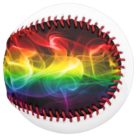 滑りやすいジョーの煙は鮮やかな虹色祝だ ソフトボール (正面右)