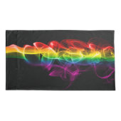 滑りやすいジョーの煙は鮮やかな虹色祝だ 枕カバー (裏面)