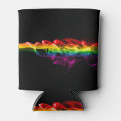 滑りやすいジョーの煙は鮮やかな虹色祝だ 缶クーラー (正面)