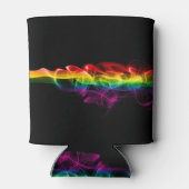 滑りやすいジョーの煙は鮮やかな虹色祝だ 缶クーラー (裏面)