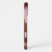 滑りやすいジョーの男の六パックのシャツなしのセクシーな筋肉 iPhoneケース (右側面)