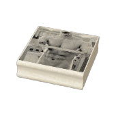 滑りやすいジョーの筋肉質な男のシルクのない胸6パック ラバースタンプ (スタンプ)