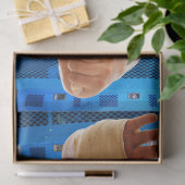 滑りやすいジョーの筋肉質な男のシルクのない胸6パック 薄葉紙 (ギフト)