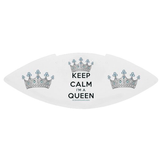 滑りやすいジョー保の穏やかな女王王室の王冠の宝石 アメリカンフットボール (パネル)