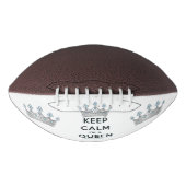 滑りやすいジョー保の穏やかな女王王室の王冠の宝石 アメリカンフットボール (正面)