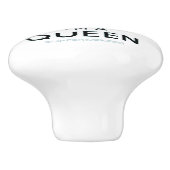 滑りやすいジョー保の穏やかな女王王室の王冠の宝石 セラミックノブ (側面)