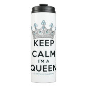 滑りやすいジョー保の穏やかな女王王室の王冠の宝石 タンブラー (正面)