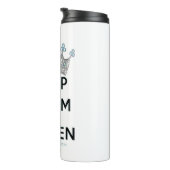 滑りやすいジョー保の穏やかな女王王室の王冠の宝石 タンブラー (回転右)