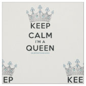 滑りやすいジョー保の穏やかな女王王室の王冠の宝石 ファブリック (見本)