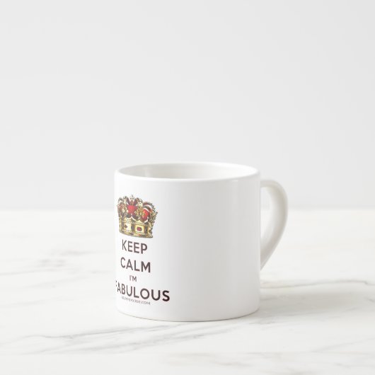 滑りやすいジョー保の穏やかな素晴らしい王冠 エスプレッソカップ (正面右)