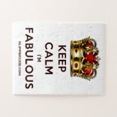 滑りやすいジョー保の穏やかな素晴らしい王冠 ジグソーパズル (横)