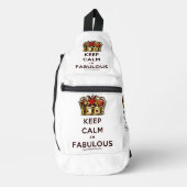 滑りやすいジョー保の穏やかな素晴らしい王冠 スリングバッグ (正面)