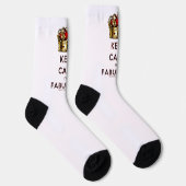 滑りやすいジョー保の穏やかな素晴らしい王冠 ソックス (右)