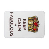 滑りやすいジョー保の穏やかな素晴らしい王冠 バスマット (正面)