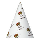 滑りやすいジョー保の穏やかな素晴らしい王冠 パーティーハット (左)