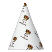 滑りやすいジョー保の穏やかな素晴らしい王冠 パーティーハット (右)